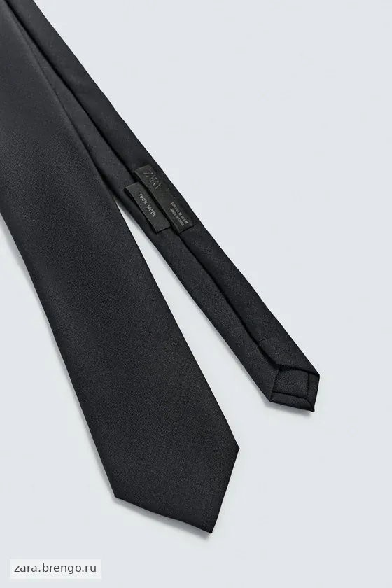 БАЗОВЫЙ ГАЛСТУК ИЗ 100% ШЕРСТИ