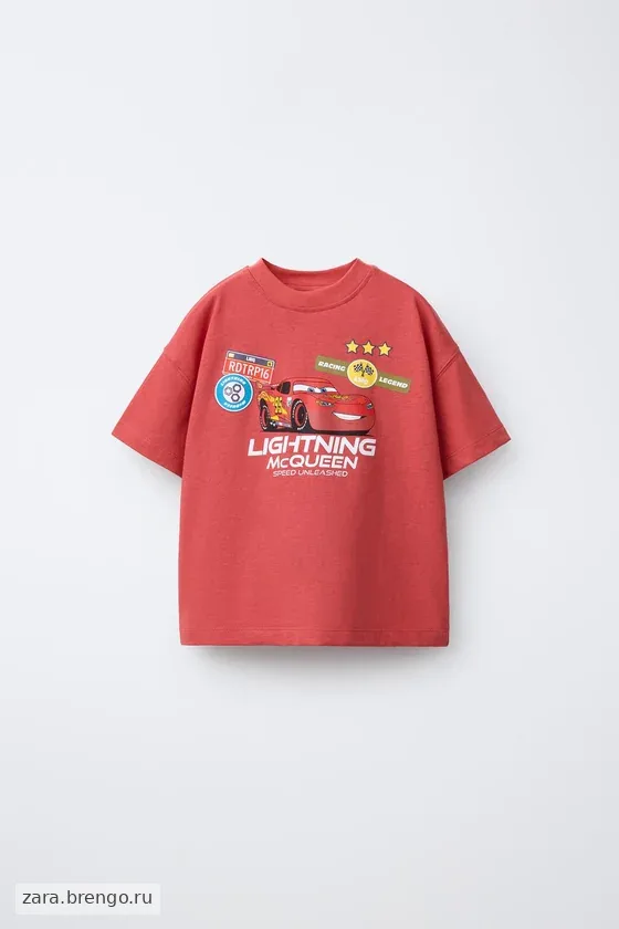 ФУТБОЛКА С ПРИНТОМ CARS LIGHTNING MCQUEEN © DISNEY