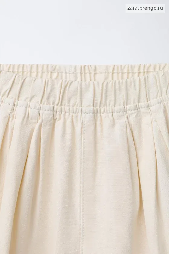 БРЮКИ баллон ИЗ ХЛОПКА С НАШИВКОЙ