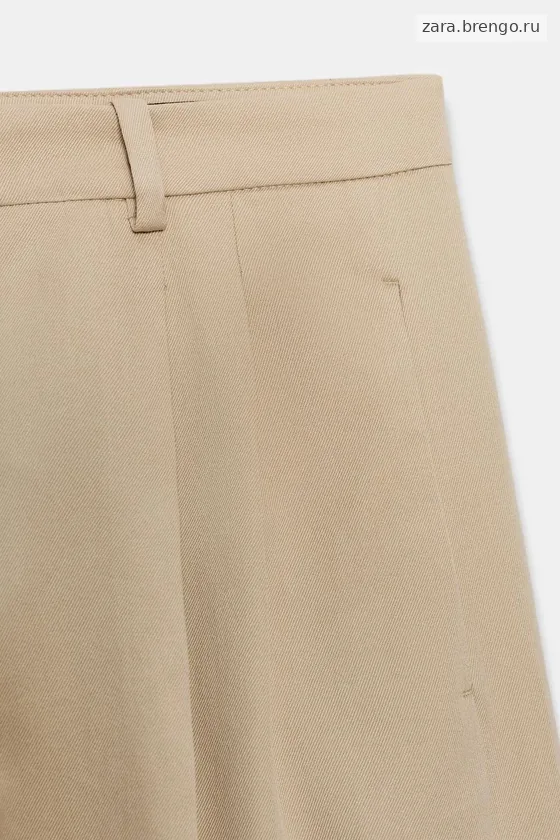 БРЮКИ  С ЗАЩИПАМИ — коллекция Zara «ZW»