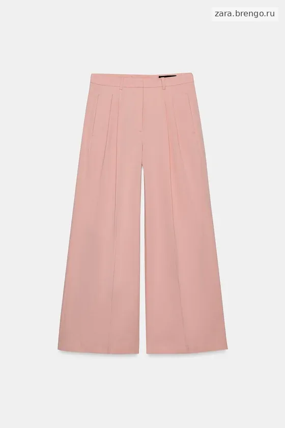 БРЮКИ  С ЗАЩИПАМИ — коллекция Zara «ZW»