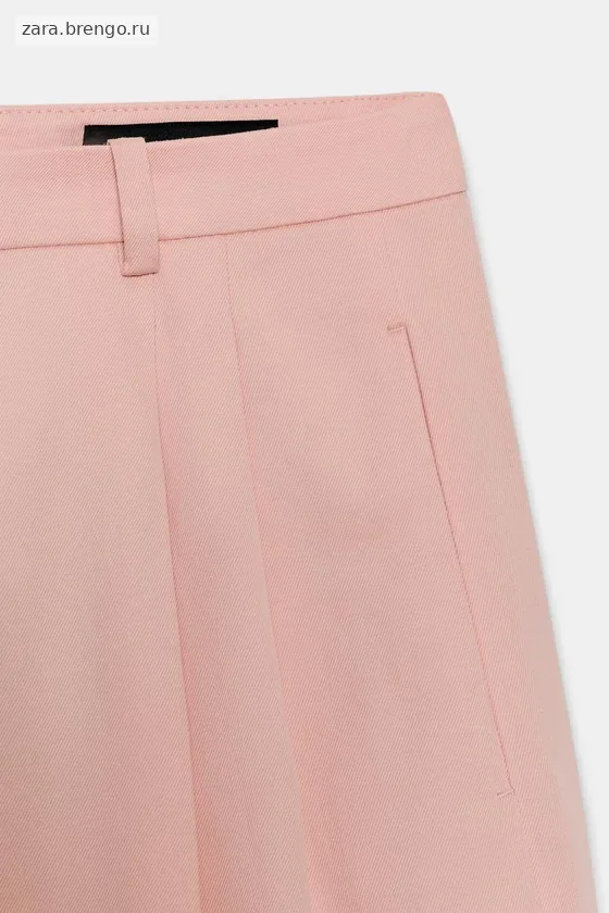 БРЮКИ  С ЗАЩИПАМИ — коллекция Zara «ZW»