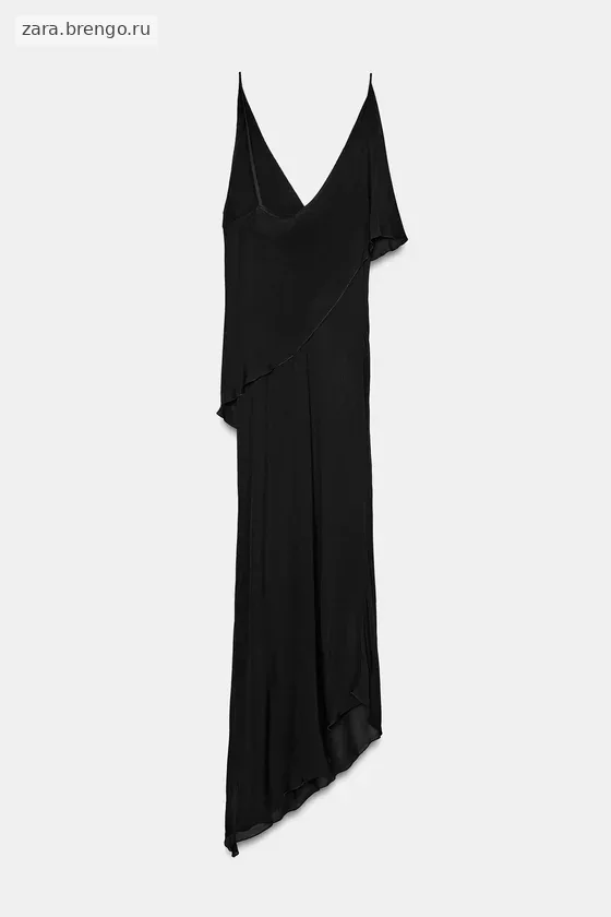 АСИММЕТРИЧНОЕ ПЛАТЬЕ МИДИ — коллекция Zara «ZW»