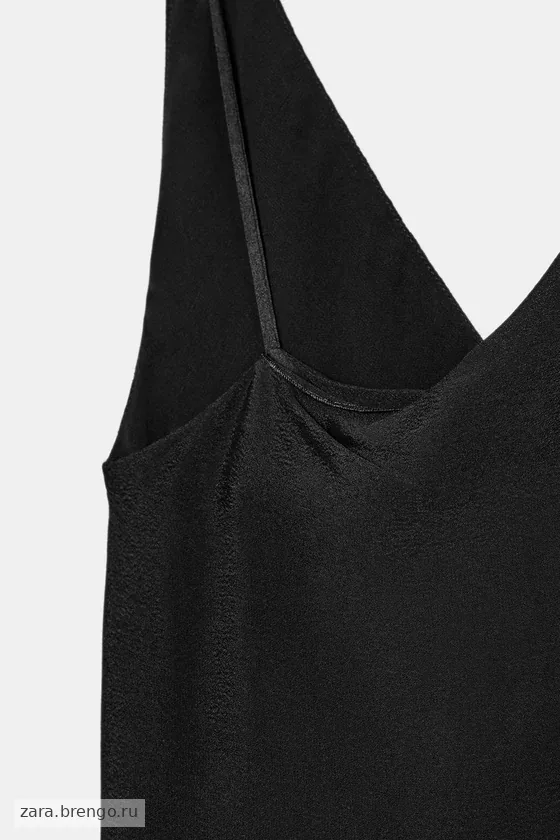 АСИММЕТРИЧНОЕ ПЛАТЬЕ МИДИ — коллекция Zara «ZW»