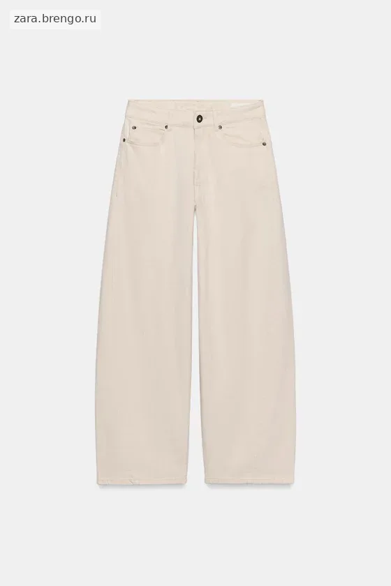 ДЖИНСЫ коллекция Zara «ZW» LOOSE  СО СРЕДНЕЙ ПОСАДКОЙ