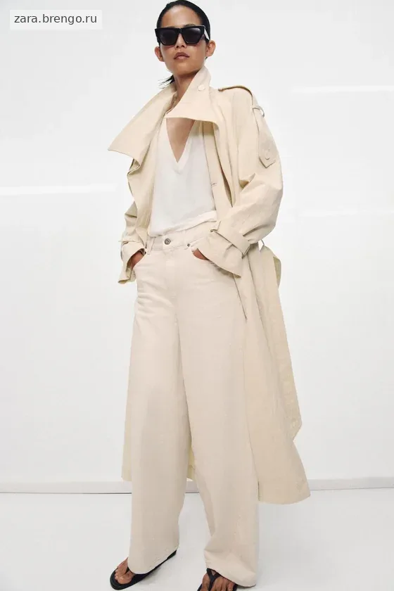 ДЖИНСЫ коллекция Zara «ZW» LOOSE  СО СРЕДНЕЙ ПОСАДКОЙ