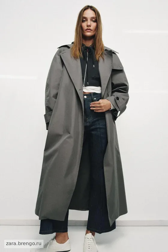 ДЖИНСЫ  С ВЫСОКОЙ ПОСАДКОЙ — коллекция Zara «ZW»