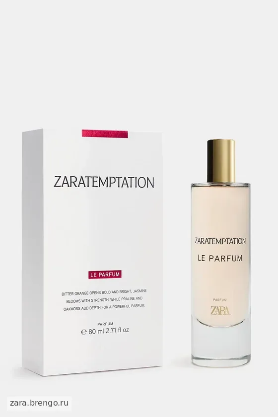 Парфюмерная вода Zara Temptation 80 мл
