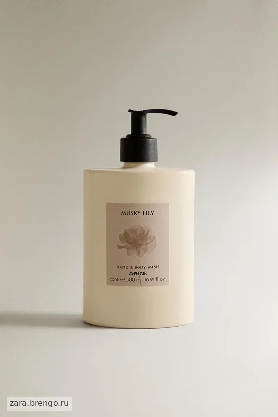(500 мл) мыльная жидкость для рук musky lily