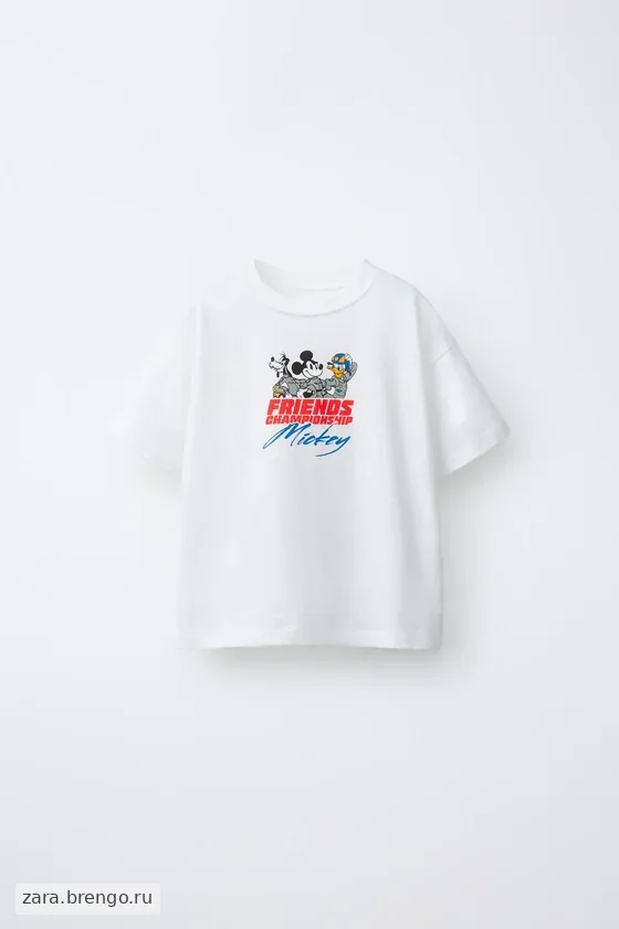 ФУТБОЛКА С ПРИНТОМ MICKEY MOUSE AND FRIENDS © DISNEY