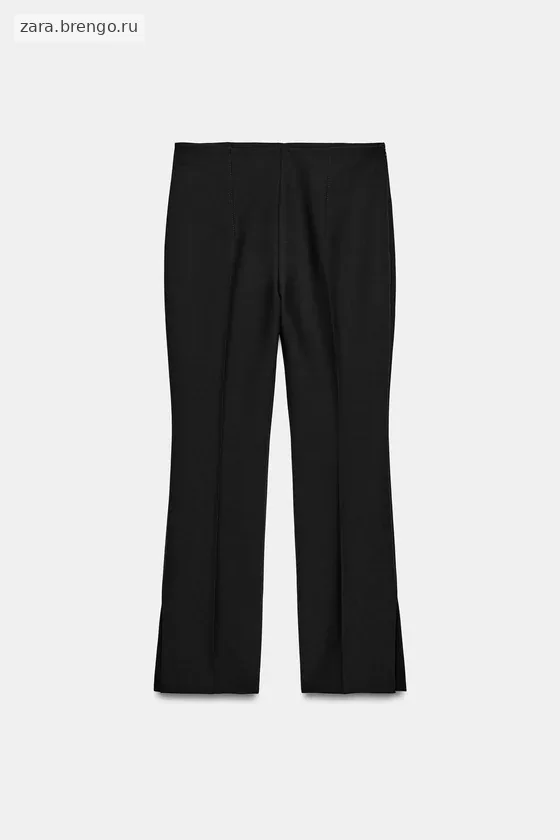 УКОРОЧЕННЫЕ БРЮКИ С ВЫСОКОЙ ПОСАДКОЙ — коллекция Zara «ZW»