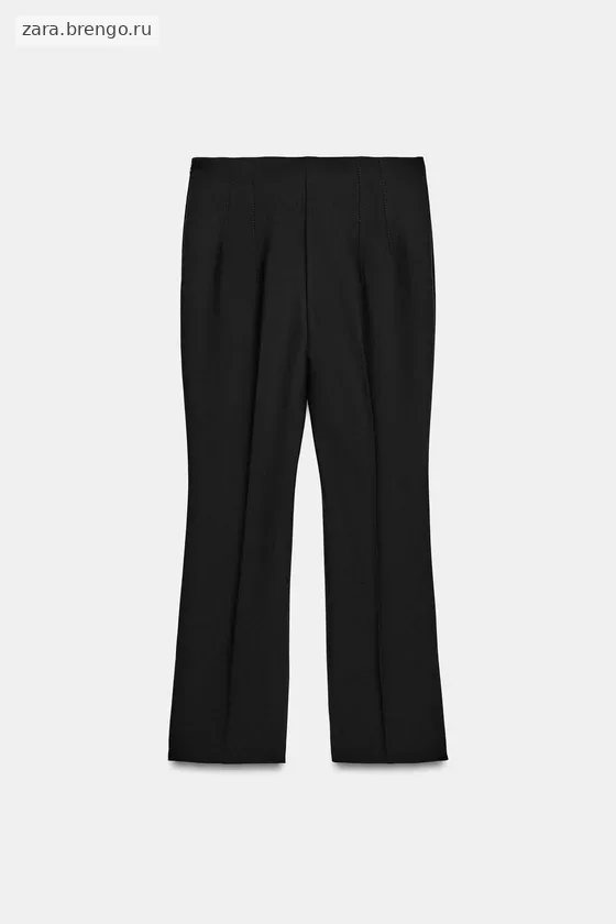 УКОРОЧЕННЫЕ БРЮКИ С ВЫСОКОЙ ПОСАДКОЙ — коллекция Zara «ZW»