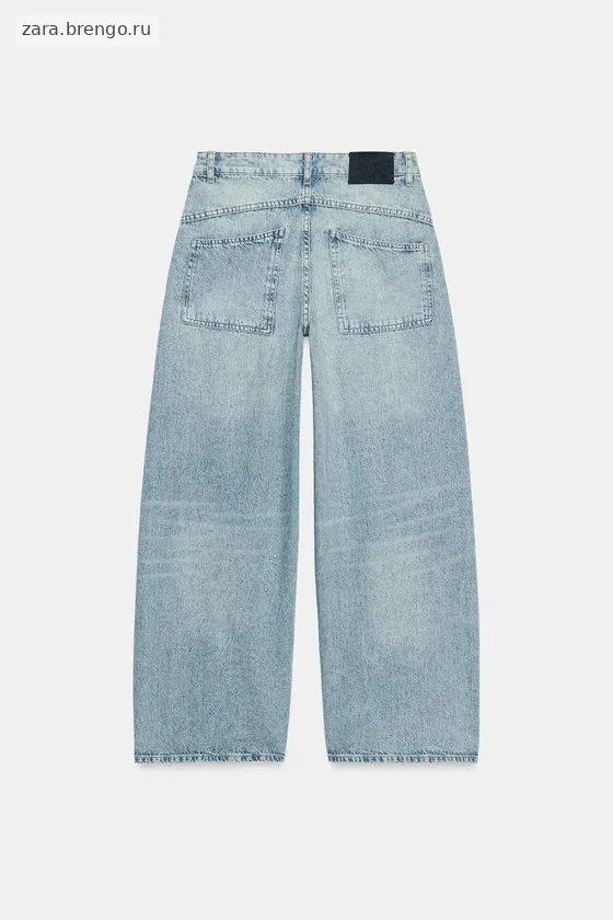 ДЖИНСЫ коллекция Zara «ZW» LOOSE  СО СРЕДНЕЙ ПОСАДКОЙ