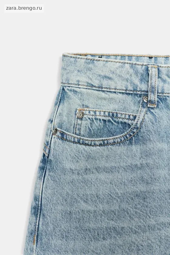 ДЖИНСЫ коллекция Zara «ZW» LOOSE  СО СРЕДНЕЙ ПОСАДКОЙ