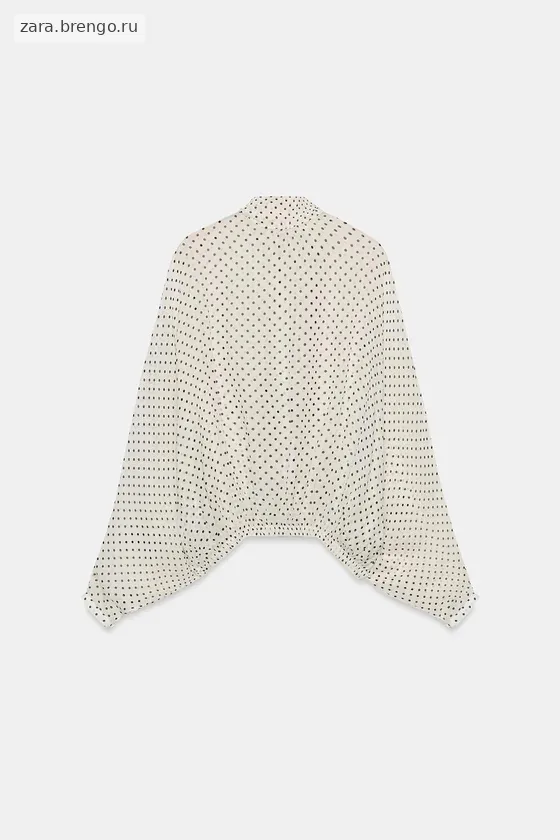 БЛУЗА В ГОРОШЕК — коллекция Zara «ZW»