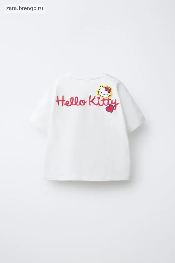ФУТБОЛКА С СЕРДЦЕМ ВИШИ HELLO KITTY ©