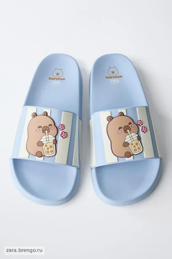 ШЛЕПАНЦЫ Капибара CAPYFUN ©