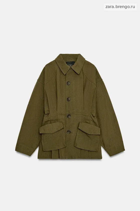КУРТКА С КАРМАНАМИ — коллекция Zara «ZW»