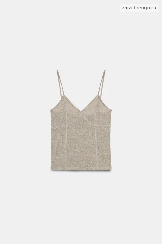 ХЛОПКОВЫЙ ТОП НА БРЕТЕЛЯХ