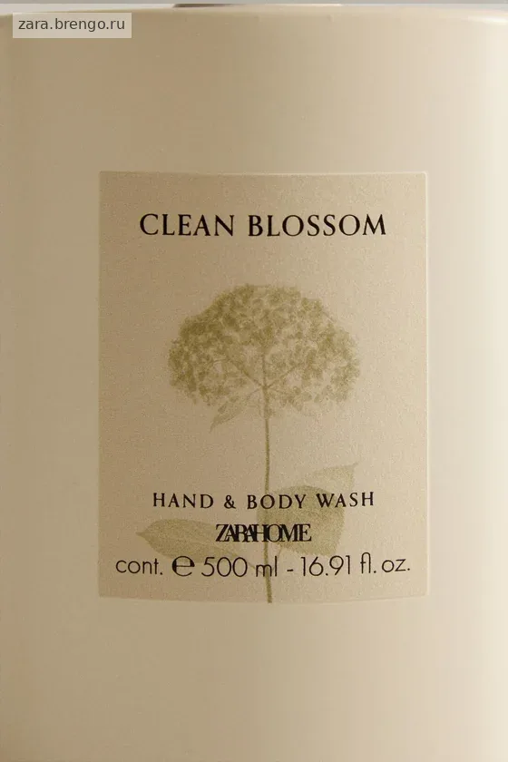 (500 мл) жидкое мыло clean blossom