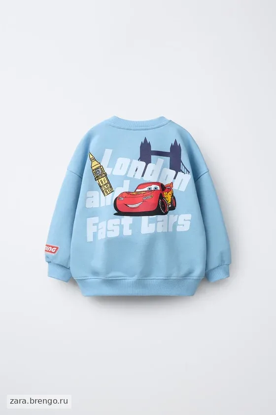 ТОЛСТОВКА С ПРИНТОМ CARS LIGHTNING MCQUEEN © DISNEY
