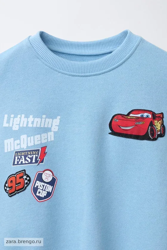 ТОЛСТОВКА С ПРИНТОМ CARS LIGHTNING MCQUEEN © DISNEY