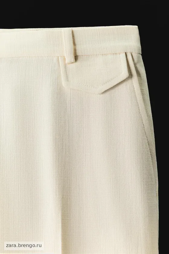 РАСКЛЕШЕННЫЕ БРЮКИ С ЗАНИЖЕННОЙ ТАЛИЕЙ коллекция Zara «ZW»