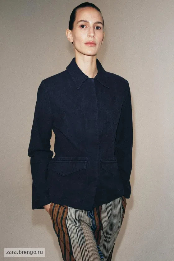 ДЖИНСОВАЯ КУРТКА коллекция Zara «ZW»