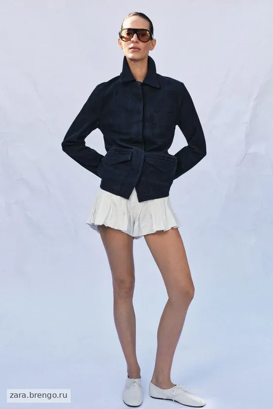 ДЖИНСОВАЯ КУРТКА коллекция Zara «ZW»