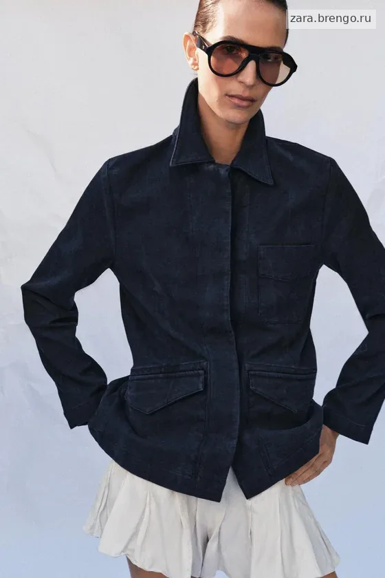 ДЖИНСОВАЯ КУРТКА коллекция Zara «ZW»