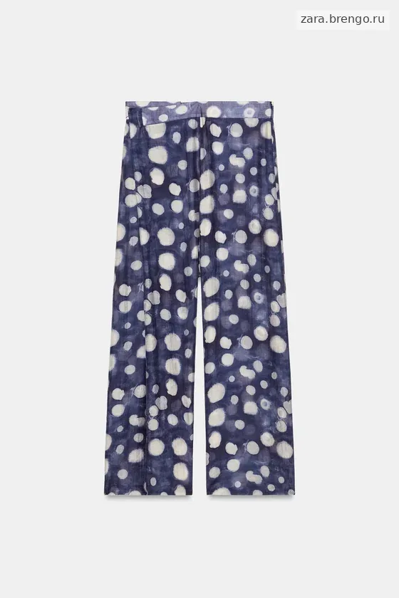 БРЮКИ В ГОРОШЕК — коллекция Zara «ZW»