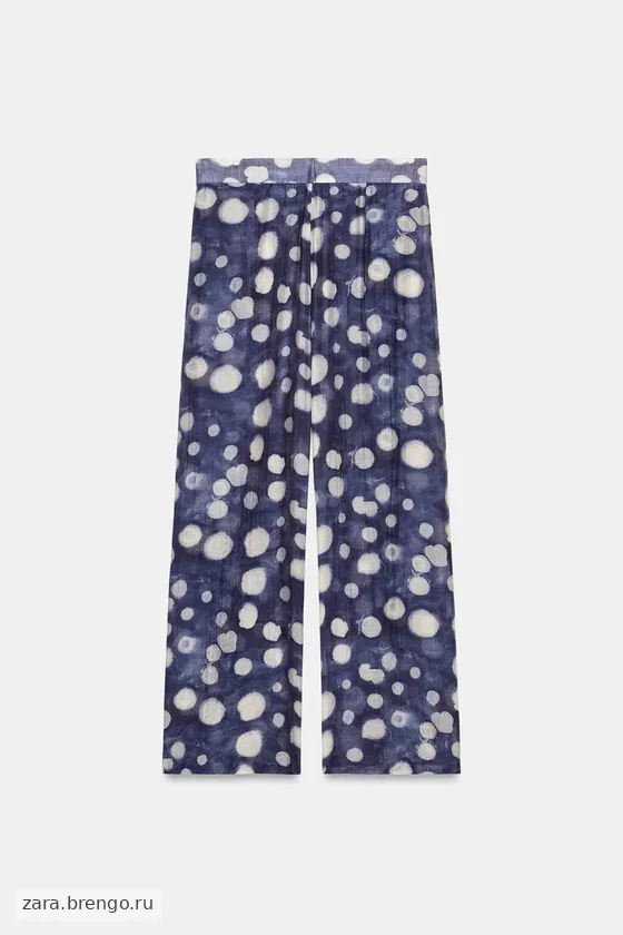 БРЮКИ В ГОРОШЕК — коллекция Zara «ZW»