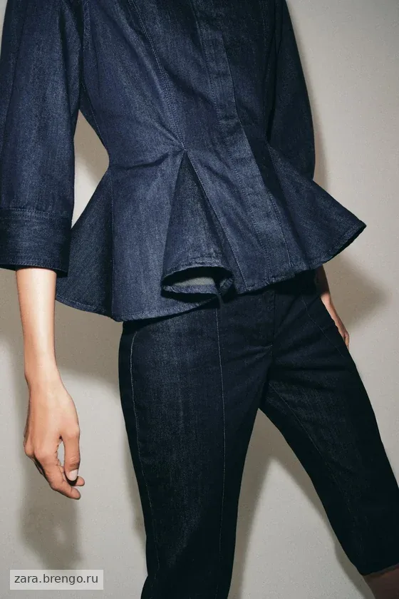 ДЖИНСЫ КАПРИ — коллекция Zara «ZW»