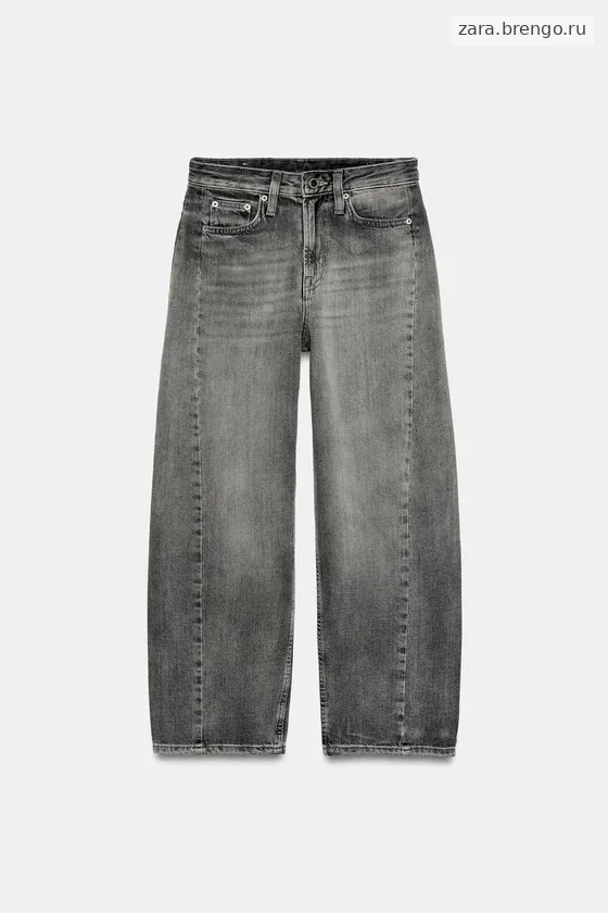 ДЖИНСЫ коллекция Zara «ZW» ANKLE  СО СРЕДНЕЙ ПОСАДКОЙ