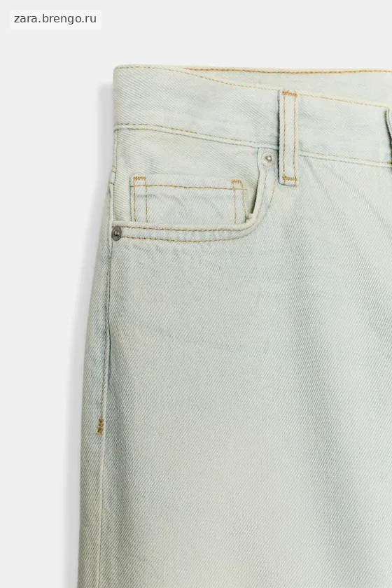 ДЖИНСЫ -FIT С НИЗКОЙ ПОСАДКОЙ И РАЗРЫВАМИ — коллекция Zara «ZW»