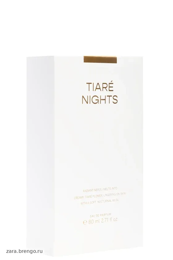 Туалетная вода tiaré nights 80 мл