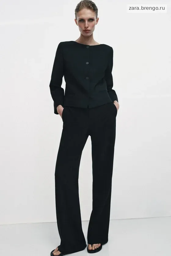 КУРТКА НА ПУГОВИЦАХ — коллекция Zara «ZW»