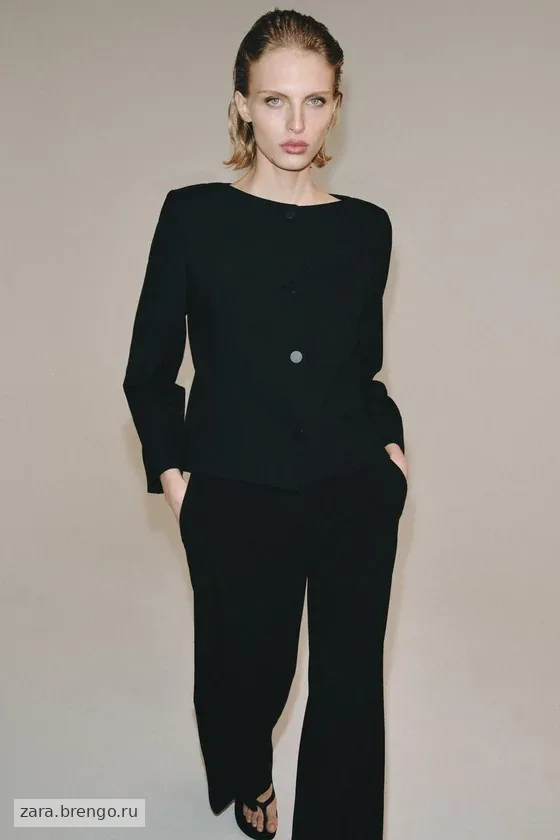 КУРТКА НА ПУГОВИЦАХ — коллекция Zara «ZW»
