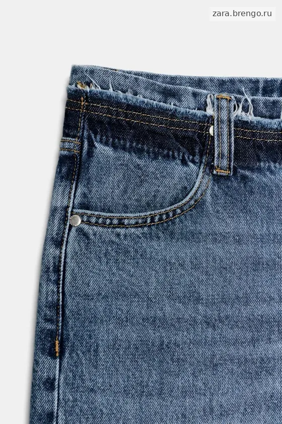 ДЖИНСЫ ПРЯМОГО КРОЯ С НИЗКОЙ ПОСАДКОЙ — коллекция Zara «ZW»