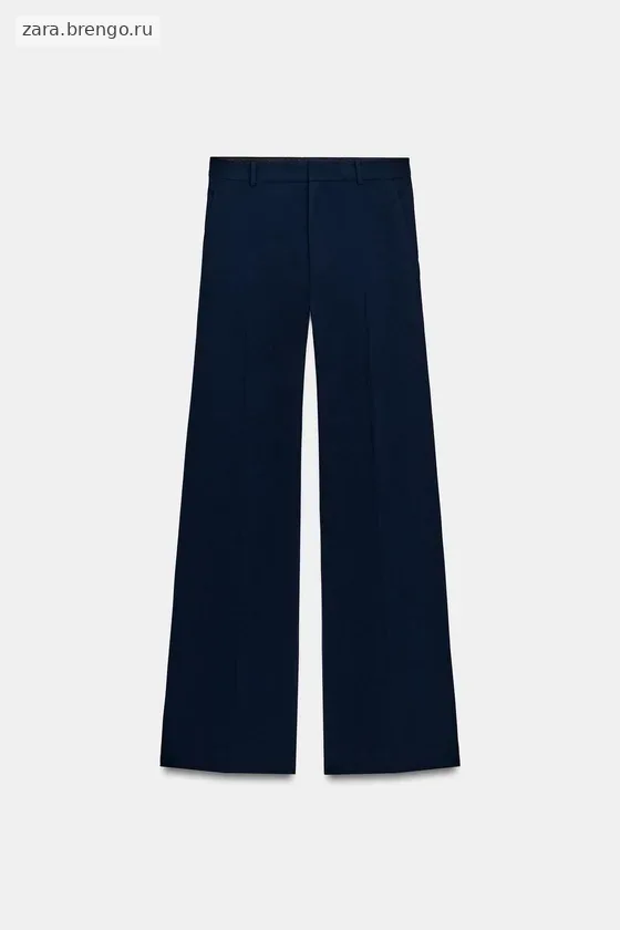 БРЮКИ С ВЫСОКОЙ ПОСАДКОЙ — коллекция Zara «ZW»