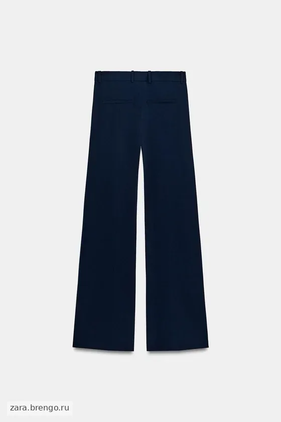 БРЮКИ С ВЫСОКОЙ ПОСАДКОЙ — коллекция Zara «ZW»