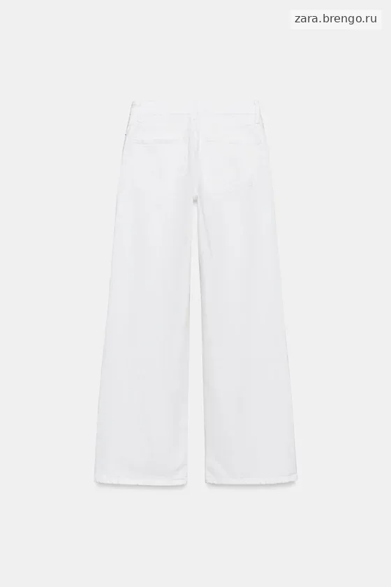 ДЖИНСЫ  С ВЫСОКОЙ ПОСАДКОЙ — коллекция Zara «ZW»