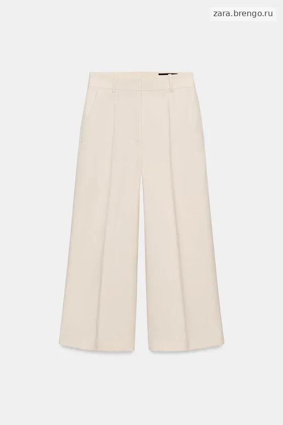 УКОРОЧЕННЫЕ БРЮКИ СО СТРЕЛКАМИ — коллекция Zara «ZW»