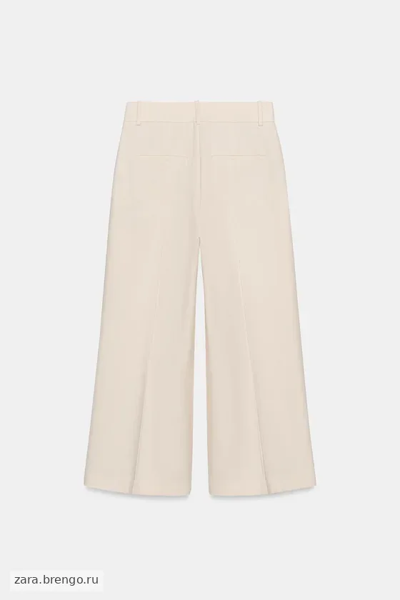 УКОРОЧЕННЫЕ БРЮКИ СО СТРЕЛКАМИ — коллекция Zara «ZW»