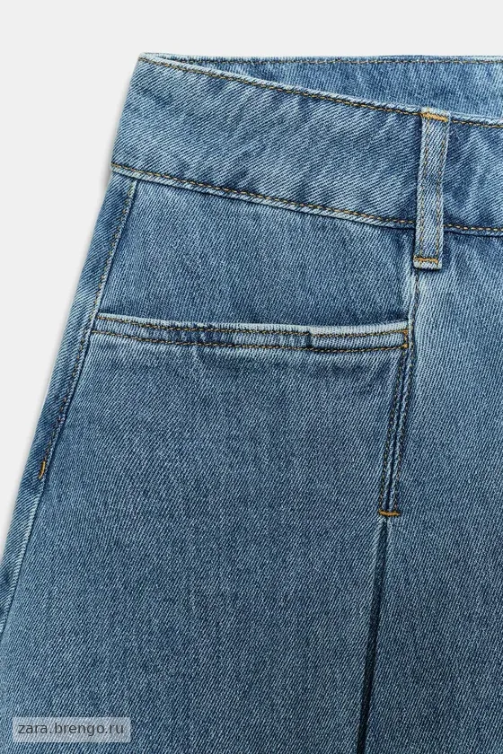 КОРОТКАЯ ДЖИНСОВАЯ ЮБКА — коллекция Zara «ZW»