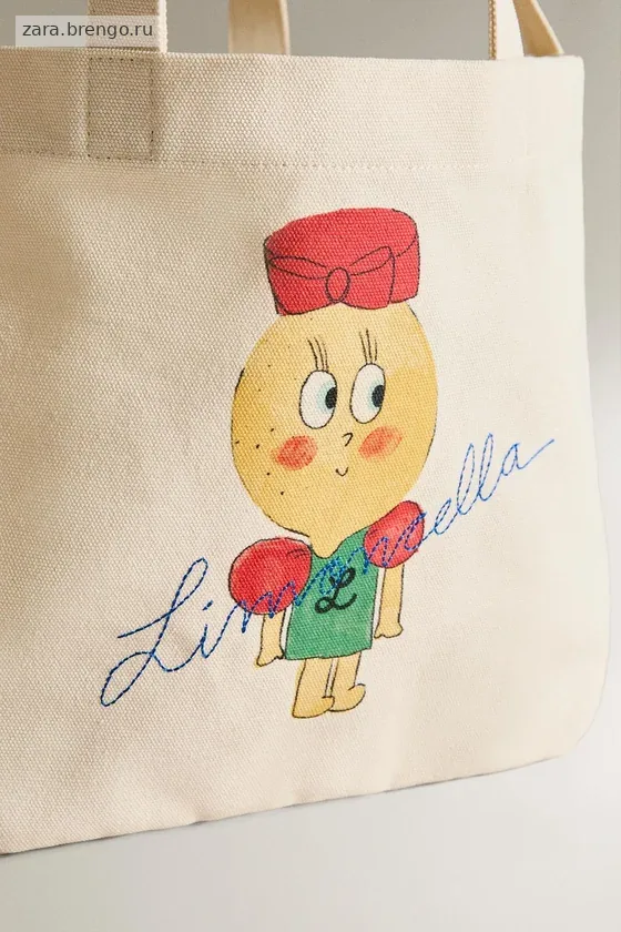 Сумка limoncella x the animals observatory из ткани (для взрослых)