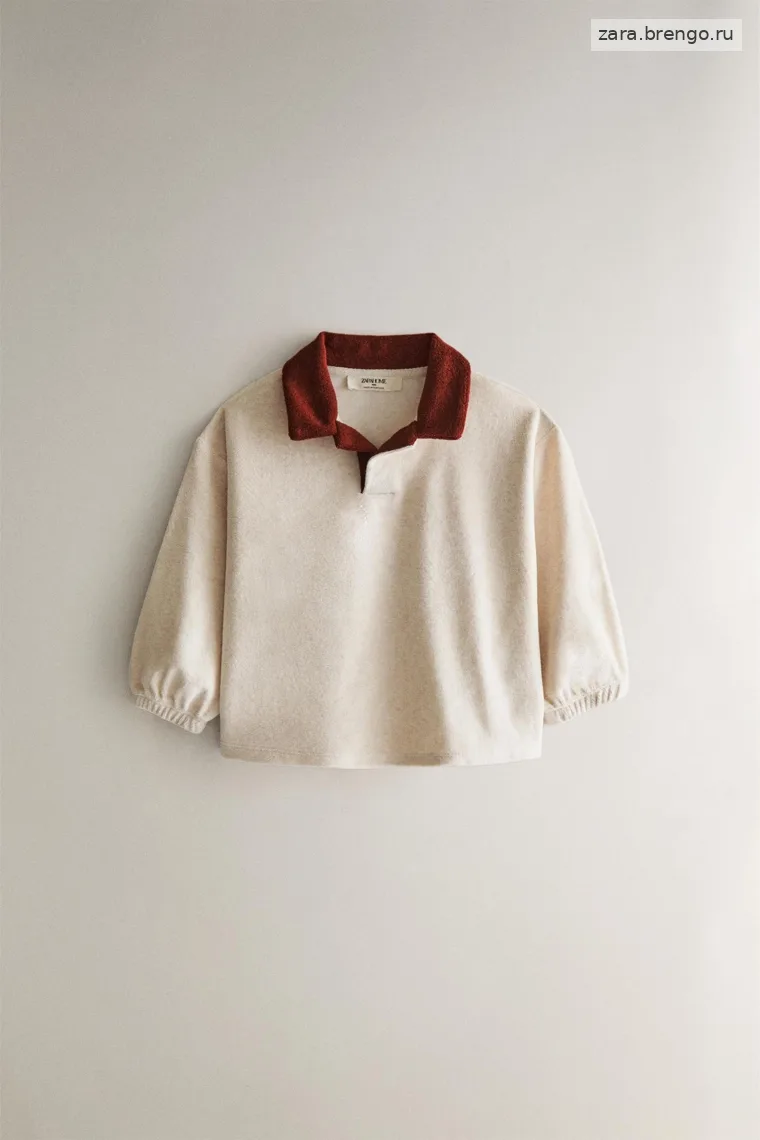 Детский хлопковый терри-свитшот для пляжа