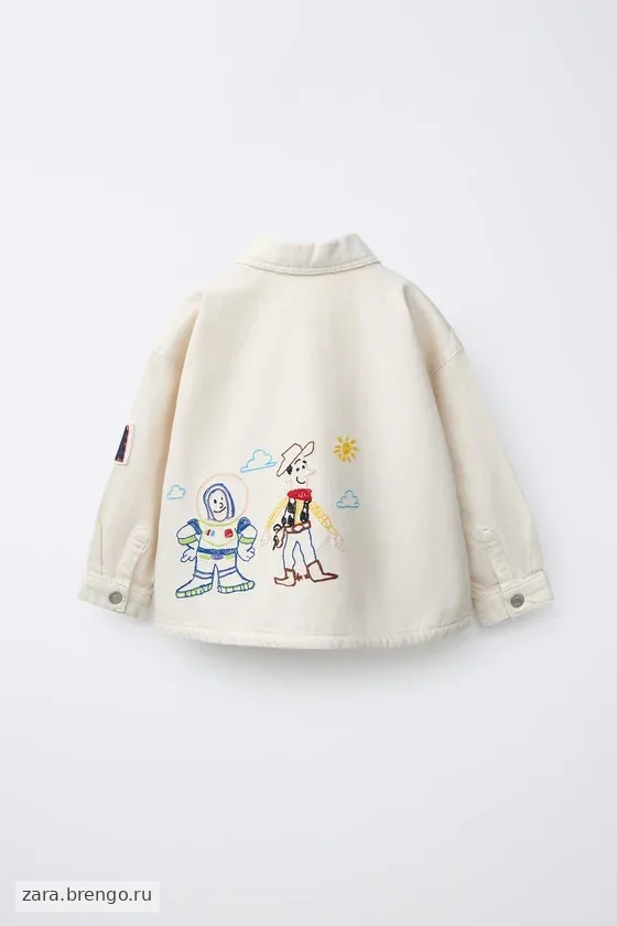 КУРТКА-РУБАШКА ИЗ САРЖИ С ВЫШИВКОЙ TOY STORY © DISNEY PIXAR