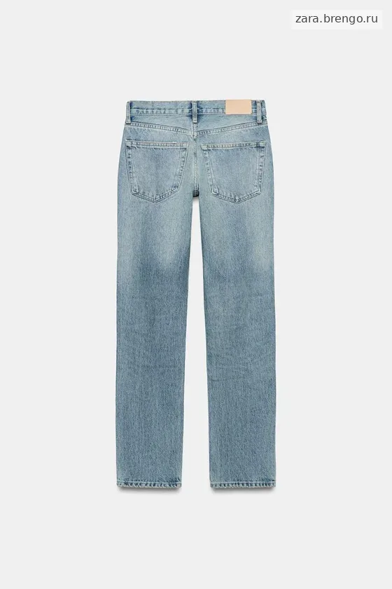 ДЖИНСЫ  С НИЗКОЙ ПОСАДКОЙ — коллекция Zara «ZW»