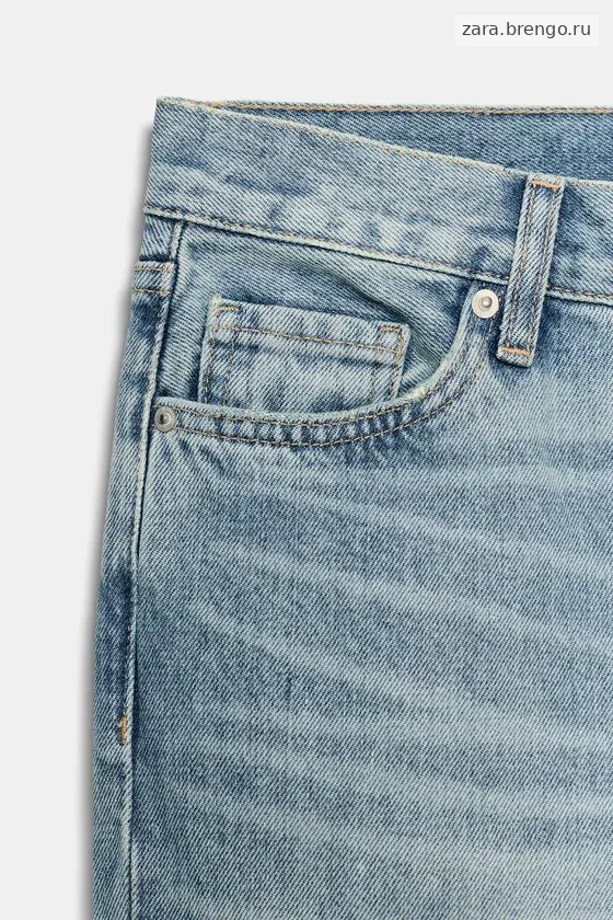 ДЖИНСЫ  С НИЗКОЙ ПОСАДКОЙ — коллекция Zara «ZW»